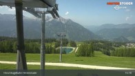 Archiv Foto Webcam Hinterstoder: Bergstation Hirschkogelbahn 14:00