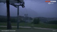 Archiv Foto Webcam Hinterstoder: Bergstation Hirschkogelbahn 02:00