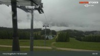Archiv Foto Webcam Hinterstoder: Bergstation Hirschkogelbahn 08:00