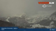 Archiv Foto Webcam Panoramabild Wurzeralm Bergstation 08:00