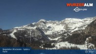 Archiv Foto Webcam Panoramabild Wurzeralm Bergstation 10:00