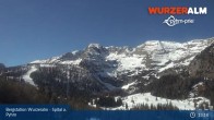 Archiv Foto Webcam Panoramabild Wurzeralm Bergstation 12:00