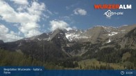 Archiv Foto Webcam Panoramabild Wurzeralm Bergstation 12:00