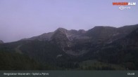 Archiv Foto Webcam Panoramabild Wurzeralm Bergstation 04:00