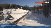 Archiv Foto Webcam Bergstation Wurzeralm 12:00