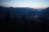 Archiv Foto Webcam Bad Ischl: Blick von der Katrin 03:00