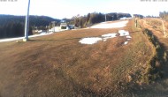 Archived image Webcam Mid station of the Tauern Seilbahn (1381m) 05:00
