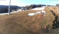 Archived image Webcam Mid station of the Tauern Seilbahn (1381m) 06:00