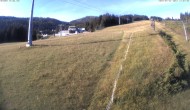 Archived image Webcam Mid station of the Tauern Seilbahn (1381m) 06:00