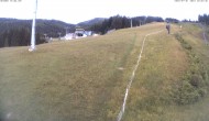 Archived image Webcam Mid station of the Tauern Seilbahn (1381m) 19:00