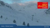 Archived image Webcam Wimbach Express Gondola - Hochzillertal 07:00