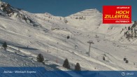 Archived image Webcam Wimbach Express Gondola - Hochzillertal 08:00