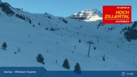 Archiv Foto Webcam Hochzillertal - Wimbach Express 14:00