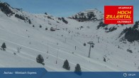 Archiv Foto Webcam Hochzillertal - Wimbach Express 08:00