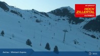 Archiv Foto Webcam Hochzillertal - Wimbach Express 20:00