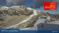 Archived image Webcam Hochzillertal - Wimbachexpress Mountain 08:00