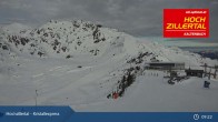 Archived image Webcam Hochzillertal - Wimbachexpress Mountain 08:00