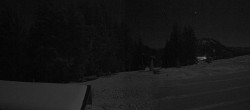 Archiv Foto Webcam Fieberbrunn: Mittelstation Streuböden 23:00