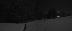 Archiv Foto Webcam Fieberbrunn: Mittelstation Streuböden 01:00