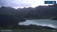 Archived image Webcam Galtür - Silvapark Breitspitzbahn 04:00