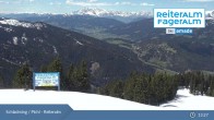 Archiv Foto Webcam Reiteralm: Bergstation 6er-Sesselbahn Gasselhöhe 12:00