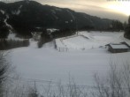 Archived image Webcam Grüblsee ski area Präbichl 07:00