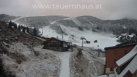 Archived image Webcam Planneralm: View Tauern House 15:00