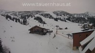 Archived image Webcam Planneralm: View Tauern House 07:00