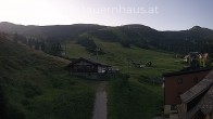 Archived image Webcam Planneralm: View Tauern House 06:00