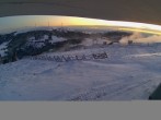 Archiv Foto Webcam Weinebene: Blick Hüttendorf 06:00