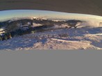 Archiv Foto Webcam Weinebene: Blick Hüttendorf 07:00