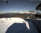 Archiv Foto Webcam Turracher Höhe: Bergstation Kornockbahn 13:00