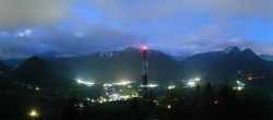 Archived image Webcam Altaussee - Lookout Tower Tressensteinwarte 03:00