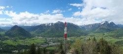 Archived image Webcam Altaussee - Lookout Tower Tressensteinwarte 09:00