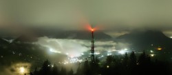 Archived image Webcam Altaussee - Lookout Tower Tressensteinwarte 01:00