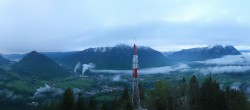 Archived image Webcam Altaussee - Lookout Tower Tressensteinwarte 05:00
