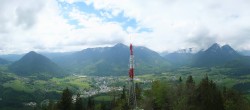 Archived image Webcam Altaussee - Lookout Tower Tressensteinwarte 11:00