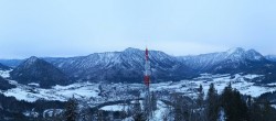 Archived image Webcam Altaussee - Lookout Tower Tressensteinwarte 15:00