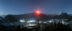 Archived image Webcam Altaussee - Lookout Tower Tressensteinwarte 01:00