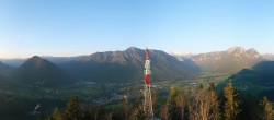 Archived image Webcam Altaussee - Lookout Tower Tressensteinwarte 05:00