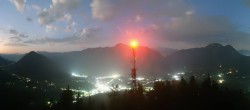 Archiv Foto Webcam Altaussee Tressensteinwarte 23:00