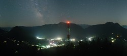 Archiv Foto Webcam Altaussee Tressensteinwarte 23:00