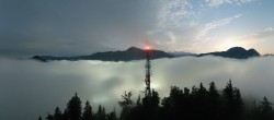 Archived image Webcam Altaussee - Lookout Tower Tressensteinwarte 23:00