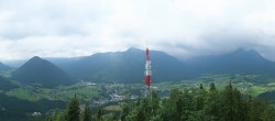 Archived image Webcam Altaussee - Lookout Tower Tressensteinwarte 11:00