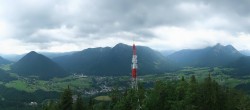 Archived image Webcam Altaussee - Lookout Tower Tressensteinwarte 13:00