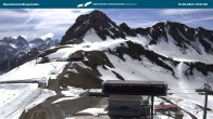Archived image Webcam Kanzelwandbahn top station 09:00