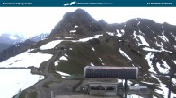Archived image Webcam Kanzelwandbahn top station 01:00