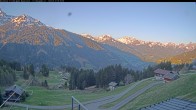 Archived image Webcam Top station Montafoner Kristbergbahn 06:00