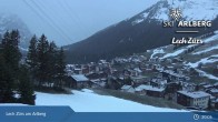 Archiv Foto Webcam Oberlech am Arlberg: Blick vom Flühenlift 02:00