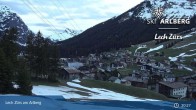 Archiv Foto Webcam Oberlech am Arlberg: Blick vom Flühenlift 02:00